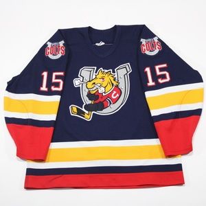 1997-98 Barrie Colts Ryan Shaver game worn jersey 54